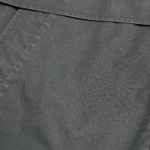 Vintage Burberry Jacket Womens Large 24x28 Blue Hide a Hood England - Picture 6 of 16